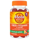 Metamucil Fiber Supplement 72 Gummies, Fiber + Vitaminen C,D & B12 geen Suiker Toegevoegd, Ondersteuning Digestief heelt + Ondersteuning Immune Health, Citrus Berry Flavor.