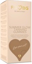 Zomer Glow Tanning Gummies - Miami Vice Flavor - Ananas, Kokosnoot, & Aardbei - Veganistisch - Glutenvrij - Dairy-Free - Natuurlijke ingrediënten - Essentiële voedingsstoffen - Reisgrootte - 30 - Dagvoorziening