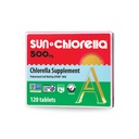 Sun Chlorella 500mg Whole Body Wellness Green Algen Superfood Supplement - Immune Defense, Gut Health, Natural Purification, Energy Boost - Chlorofyl, B12, Iron, Proteïne - Non-GMO - 120 tabletten
