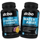 Lymfatische Drainage Supplementen Pillen & Water Weg - Lymfatische ondersteuning Totaal Herbal Reiniging Producten & Natural Water Pillen Diuretica voor Bewaring - Lymf Node Detox Reiniging Systeem Riolering