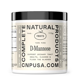 Pure D-Mannose Poeder Supplement - D-Mannose 4oz (113g) Ongeveer 60 porties voor UTI, natuurlijke blaas, & urinetrek gezondheid