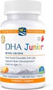 Nordic Naturals Pro DHA Junior, Aardbei - 180 Mini Kauwbare Zachte Gels - 250 mg Totaal Omega-3s met EPA & DHA - Hersenontwikkeling en visuele functie - Non-GMO - 45 Servers
