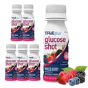 TRUEplus® glucose shots 6 flessen - gemengde Berry