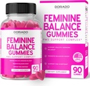 Vrouwelijke balans voor vrouwen Gummies & PMS Gummies (90 Count) - Natuurlijke vrouwelijke balans voor vrouwen - Krampen, Bloating, Mood Swings, Hot Flashes - Geformuleerd met Cranberry, Dong Quai & Chasteberry