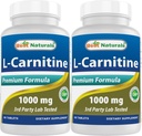 Best Naturals L-Carnitine 1000mg 60 tabletten (60 stuks)