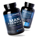 Nutrition - Formule Man+, support énergétique, soutien musculaire et suppléments de santé de la prostate pour les hommes avec vitamine E, Palmetto de scie, Ginseng rouge coréen, et plus, 120 capsules