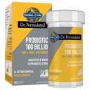 Garden of Life Dr. Formulated Pre, Post & Probiotics 100 miljard CFU Eenmaal daags 3-in-1 Complete Probiotica, Prebiotica & Postbiotica Supplement voor vrouwen en mannen Extra sterkte, 30 dagen levering
