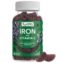 Iron Gummies Supplement met vitamine C 