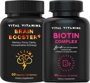 Vitale vitamines Brain Booster Plus + Biotin Complex Capsules