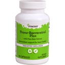 Vitacost Trans-Resveratrol Plus -- 60 Vegetarische Capsules