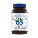 Dr. Schulze's Easy GO Bowel Mover - Formulated Gentle Laxative, Colon Toner & Stool Softener 100% Plant Natural Bowel Cleanse - Promoot regelmatige en volledige Bowel Movements - 50 Count Vegan