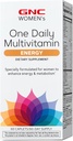 GNC Women's One Daily Energy Multivitamine, Ondersteunt Immune Health and Energy Production, 60 Tellen