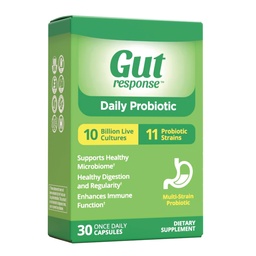 Dagelijkse probiotica voor mannen en vrouwen, vertraagt spijsverteringsveroudering, verhoogt het immuunsysteem, vermindert het opzwellen, niet-GMO, glutenvrij en sojavrij, 10 miljard CFU, 30 capsules