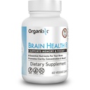 Organixx Ageless Brain Powerful Brain Health Supplement ter ondersteuning van Hersenfunctie, Helderheid, Focus, Hersencellen herstellen, helpt bij het bevorderen van een evenwichtige Mood, Glutenvrij, Niet GGO, 60 Vegetarische Capsules