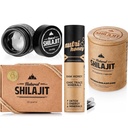 SHILAJIT NATUREL Résine 20G, Shilajit Honey Sticks 30 Capsules de dénombrement 60 Compte