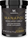 Mannatech Manapol Immune Support Formula for Immunity Support & Immunity Boost. Aloë Vera Powder Prebiotic for Digestive Health. Aloë Vera Drink voor Immuun Ondersteuning Supplement 0,5oz/15g