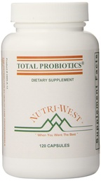 nutri-west Total Probiotica 120 Capsules, 2,4 Ounce