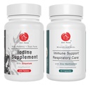 Zen Haus Jodium en Immune Bundle - 12,5 mg Jodium Complex met de Immune en Respiratory Ondersteuning Formule