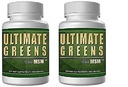 Dagelijkse gezondheid, Ultimate Greens met MSM 360 capsules, 1925mg Vegan Vriendelijk Whole Food Superfood Supplement Non GMO Gluten Gratis Alkaliserende Nutriënten 2 Maanden Levering