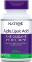 Natrol Alpha Lipoïnezuur 600 mg Capsules 30 ea (verpakking van 4)