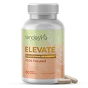 Elevate – PCOS focaled Lactation Support avec Orgainc Goat-S Rue, Lion-S Mane, Shatavari & Ceylan Cinnamon – Vegan, Non-OGM, supplément à base de plantes pour les mamans allaitantes – 60 capsules
