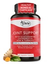 Pure by Nature Joint Support, Glucosamine met Chondroitin Turmeric MSM Boswellia Supplement, 180 Capsules