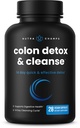 NutraChamps Colon Cleanse &amp; Detox voor gewichtsverlies [14 Dag Quick Cleanser] Veilige en effectieve formule met probiotische en decompenserende enzymen voor constipatie verlichting