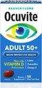 Bausch & Lomb Ocuvite Adult 50+ Eye Vitamin & Mineral Softgels 50 ea (Pack of 4)