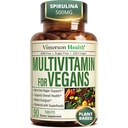 Vegan multivitamine voor vrouwen en mannen - essentiële multivitaminen en multimineralen 90 tabletten met vitamine B12, A, D, C, zink, Magnesium en meer voor totale lichaamswelzijn - 23 belangrijke voedingsstoffen en vitamines