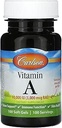 Carlson Labs Vitamine A Natural, 10000 IE, 100 Softgels