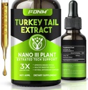 Turkije staart Paddestoelen Extract 2 Fl Oz Paddenstoelen Turkije staartsupplement, Organische Immune & Digestieve Ondersteuning Supplement, Fast-Absorbing Liquid Tinctuur