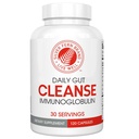 Silver Fern Cleanse - Daily Gut - 1 Bottle - 120 Capsules - 30 Day Supply - Immunoglobuline G, A & M -(IgG, IGA, IgM) - Postbiotica