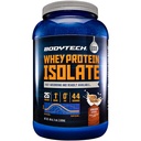 BODYTECH Poudre isolate de protéines de lactosérum - avec 25 grammes de protéines par portion et BCAA - Idéal pour la construction et la croissance musculaires après l'entraînement, contient du lait et du soja - Céréale de cannelle (3 livres)