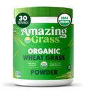 Amazing Grass Wheat Grass Powder: 100% Wheat Grass Powder pour l'énergie, la désintoxication et l'immunité, Chlorophylle fournissant des verts, 30 portions