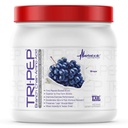 Metabole voeding - TRIPEP - Tri-Peptide Branch Chain Amino Acid, BCAA Powder, Pre Intra Post Workout Supplement, Grape, 400 Gram (40 Servings)