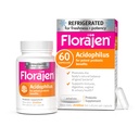Florajen Acidophilus High Potency Gekoeld Ondersteunt totale gezondheid, 20 miljard CFUs voor krachtige probiotische voordelen, Unflavored, 60 Tellen