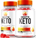 rize labs (verpakking van 2 Ignite Keto ACV Gummies for Advanced Weight Loss, Dieet Supplement (120 Gummies)