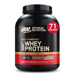 Optimum Nutrition Or Standard 100% poudre de protéines de lactosérum, chocolat noix de coco, 5 livres (paquetage mai Vary)