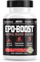 Natural Blood Builder Iron Supplement. RBC-ondersteuning Made in USA met Echinacea & Dandelion Root helpen VO2 Max, Energy, Endurance (1-pack)