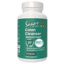 Sanar Naturals Colon Cleanser Max Relief - Senna Leaf Soft Laxative - GLP-1 Ondersteuning - Ondersteunt Detox Reiniging en Gut Health, Digestieve Ondersteuning Supplement voor vrouwen & Mannen, 60 Capsules