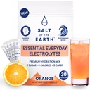 Zout van de Aarde Premium Zero-Sugar Electrolyte - Gemaakt met roze Himalaya Zout - Hydration Powder Packets 