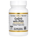 California Gold Nutrition CoQ10 avec PQQ, Ubiquinone USP, Tapioca Veggie Softgel avec Lécithine de tournesol, 100 mg, 60 Veggie Softgel