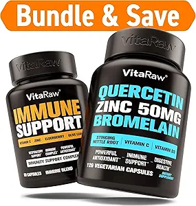 Immuunondersteuningsvitaminen + quercetinesupplement