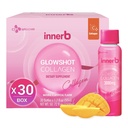 CJwellcare Innerb Glowshot Collageen (50,7 fl oz, 30 Servings) - Marine Liquid Collageen for Women, 3.000mg Collageen Peptides, Collageen Shots for High Absorptie, Hair, Skin & Nails Supplement