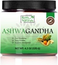 Reddy Naturals Aryana Pure Organic Ashwagandha Powder - High-Potency Root Extract met 10% Withanolides - Natural Orange Flavor for Stress & Energy Support - 4.2 OZ (120g)