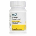 Klaire Labs SFI Health Ultra K2 Menaquinone - 4 - Supplément de vitamine K2 avec 15 mg de vitamine K2 MK4 par gélule - Soutien à la santé osseuse et cardiovasculaire - Vitamine K hypoallergénique et végétalienne (90 capsules)