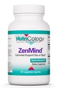 Nutricology ZenMind - 550 mg GABA & 200 mg L-Theanine - Calmness & Relaxation Support Day or Night - Non-Drowsy Formula - Vegetarian Capsules - 60 Servings - 120 Capsules
