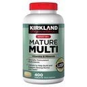 Kirkland Signature Adulte 50+ Multivitamines et minéraux, 400 comprimés (2 paquets)