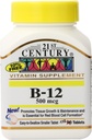 21e eeuw B-12 500 mcg tabletten, 110-count (pakket van 3)
