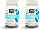 365 door Whole Foods Market, Gummies Probiotic Fiber 2 Bill Blue Raspberry, 60 Tellen (pakket van 2)